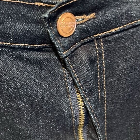 Nanette Lepore Belle Dark Wash High Rise Ankle Slim Jeans Size 16 - Picture 3 of 13